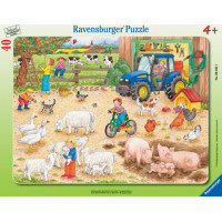 Ravensburger plaatpusle 40 tk Suures farmis