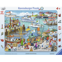 Ravensburger plaatpusle 24 tk Päev sadamas